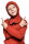 Woolpower Kids Sturmhaube Balaclava 200 autumn red 6-10