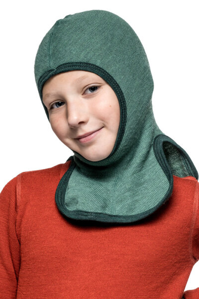 Woolpower Kids Sturmhaube Balaclava 200 lake green 6-10