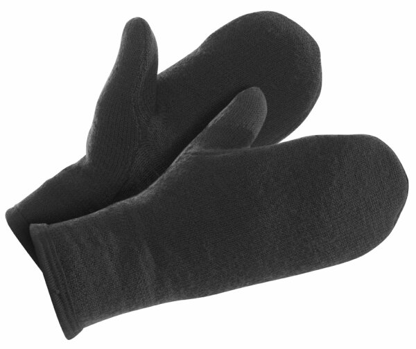 Woolpower Handschuh Fäustling Mittens 400 schwarz large