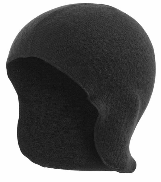 Woolpower Helmet Cap 400 Helmmütze schwarz Einheitsgröße