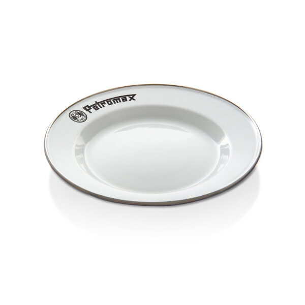 Petromax Emaille Teller 22cm 2 Stück weiß