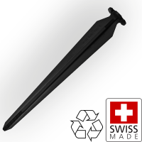 SwissPiranha Peg BF90 Zelthering schwarz