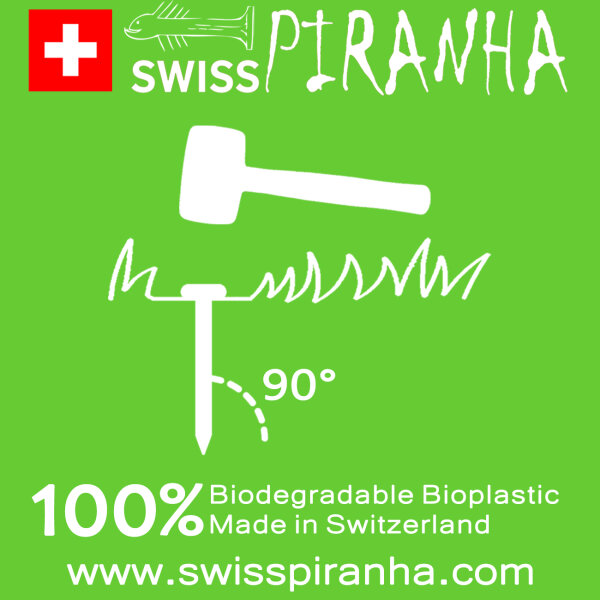 SwissPiranha Peg GS120 Zelthering 1 stk.