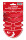 SwissPiranha RopeFish Dyneema 20m 2mm red-reflecting