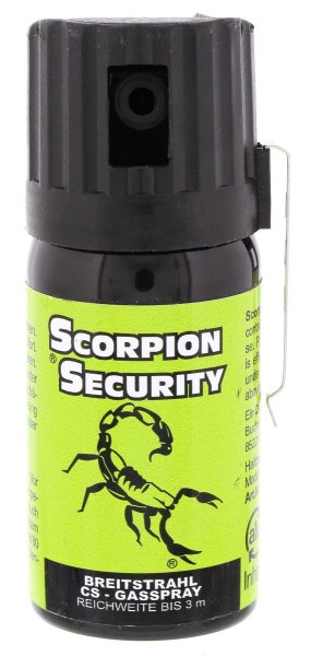 Scorpion Security Breitstrahl CS - Gasspray 40ml