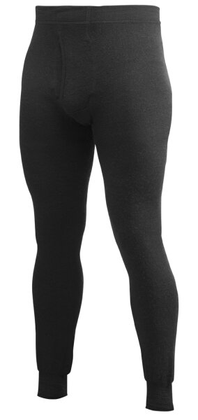 Woolpower Long Johns with Fly 200 schwarz M