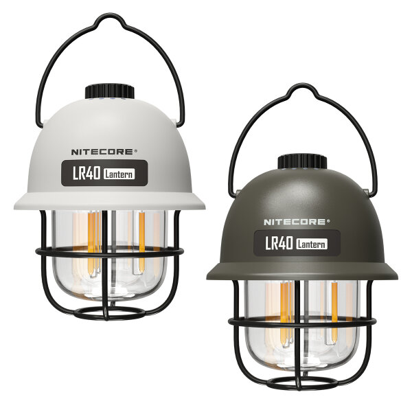 Nitecore LR40 Campinglampe weiß