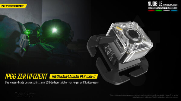 Nitecore NU06LE - mehrfarbige Signallampe