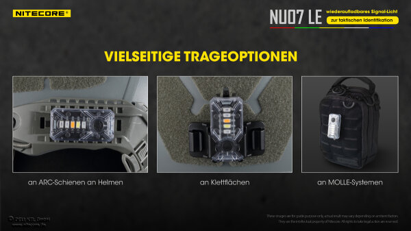 Nitecore NU07 LE - Signalleuchte