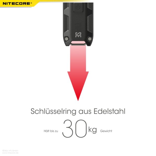 Nitecore TIP SE - 700 Lumen, grau