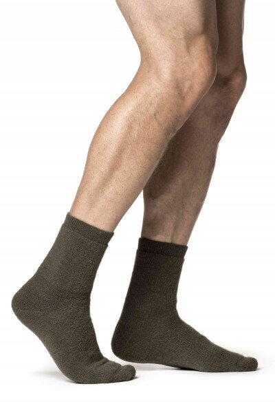 Woolpower Socks Classic 400 pine green 36-39