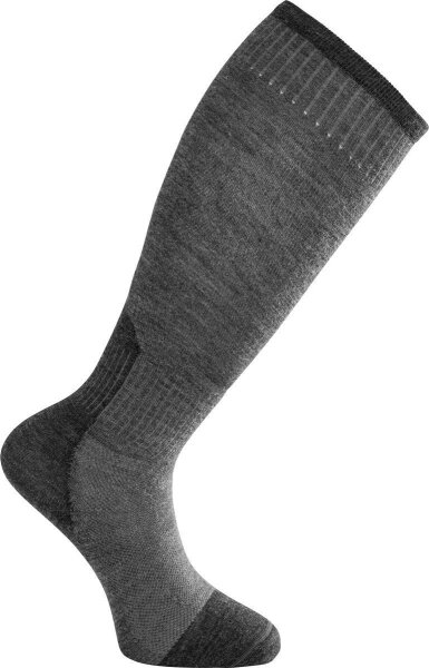 Woolpower Socks Skilled Liner Knee-High dark grey/grey 45-48