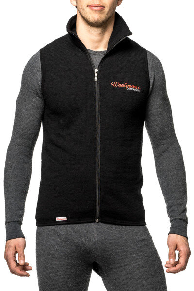 Woolpower Vest 400 schwarz XXL