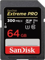 SanDisk 256 GB SDXC ExtremePro 200MB/s V30 UHS-I U