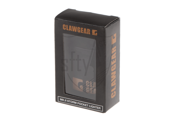 Clawgear Mk.II Storm Pocket Lighter Gasfeuerzeug black