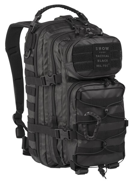 Mil-Tec Us Assault Pack Small Tactical Black