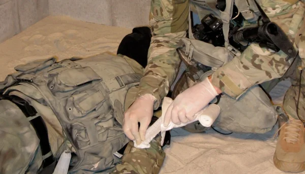 Tacmed Olaes Modular Trauma Bandage 4 INCH flach