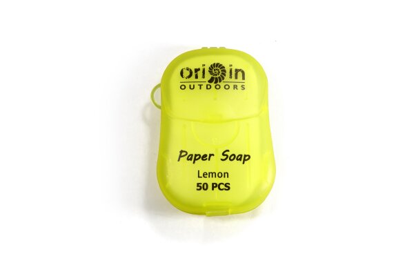 Origin Outdoors Seifenblättchen - 50 Stück Lemon