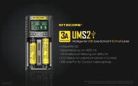 Nitecore UMS2 USB-Schnell-Ladegerät