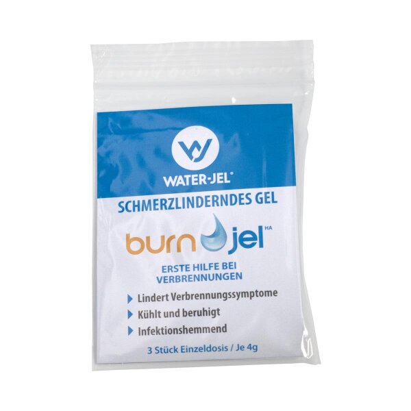 Burn Jel - kühlendes Gel bei Verbrennungen, 3 x 4g