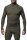 Woolpower Zip Turtleneck LITE pine green M