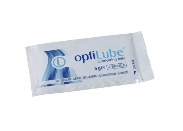 OptiLube Aqua-Gel Gleitmittel zur Intubation 1 Beutel á 5g