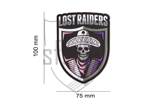 JTG Lost Raiders Rubber Patch