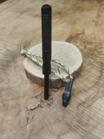 Feuerstahl mit Alugriff und Geh&auml;use schwarz