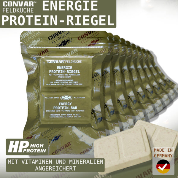 Convar Feldküche EnergieProteinRiegel 120g Military Grade