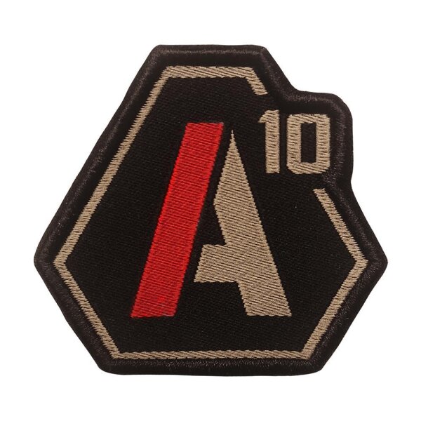 A10 Equipment Patch SIGNATURE logo A10 gestickt
