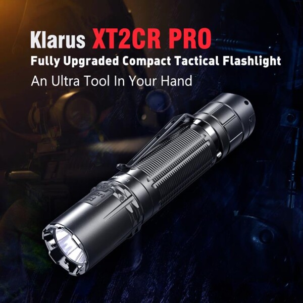 Klarus XT2CR Pro Tactical Light 2100lm black