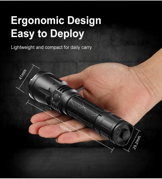 Klarus XT21X Pro 4400lm Tactical Flashlight
