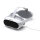 USB-C Lade-/ Datenkabel ABS weiss 2m