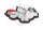 JTG Christmas Unicorn / Merry KISSMYASS Patch, fullcolor / JTG 3D Rubber Patch