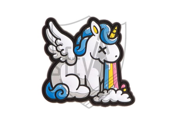 JTG Berauschtes Einhorn / Drunk Unicorn Patch 3D Rubber Patch