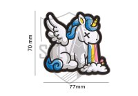 JTG Berauschtes Einhorn / Drunk Unicorn Patch 3D Rubber...