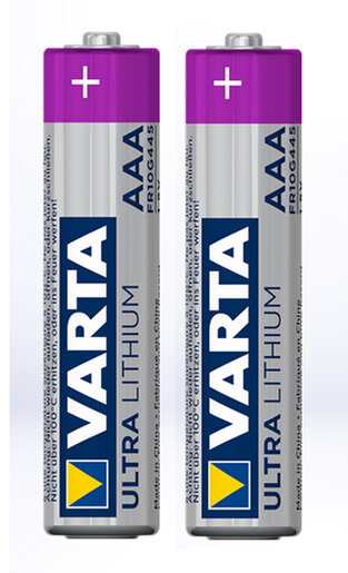 Varta Lithium Batterie Micro AAA/FR03 Professional 2er Blister