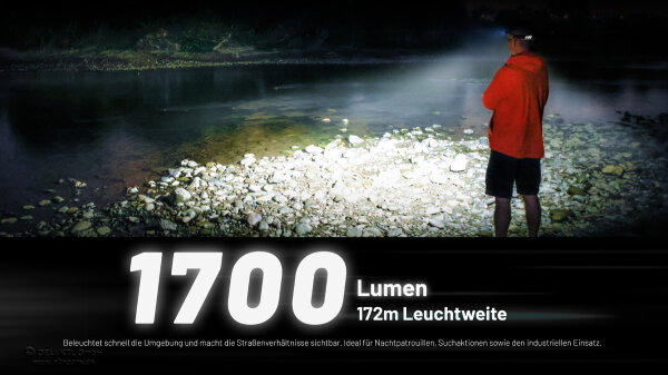 Nitecore NU45 - 1700 Lumen, 3 Lichtquellen