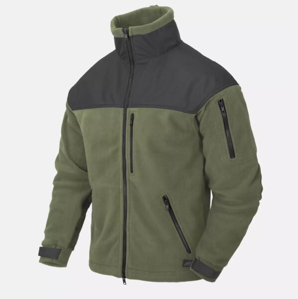 Helikon-Tex Classic Army Fleece Jacket Olive Green / Black Gr.XS