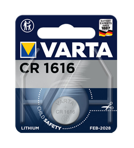 Varta Electronics CR 1616 Knopfzelle