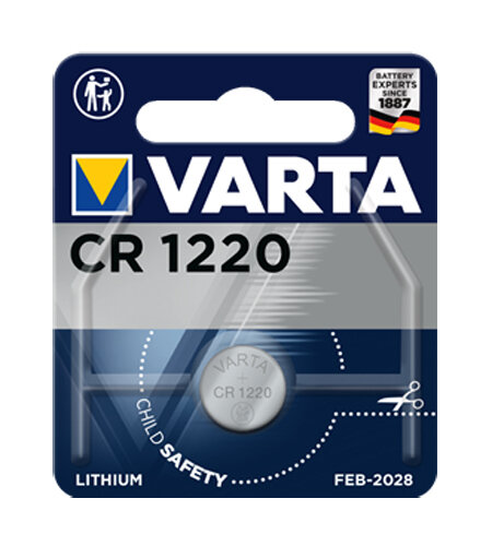 Varta Electronics CR 1220 Knopfzelle