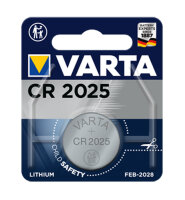 Varta Electronics CR 2025 Knopfzelle