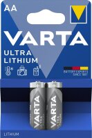 Varta Ultra Lithium Batterie Mignon (AA/FR6) 2er Blister