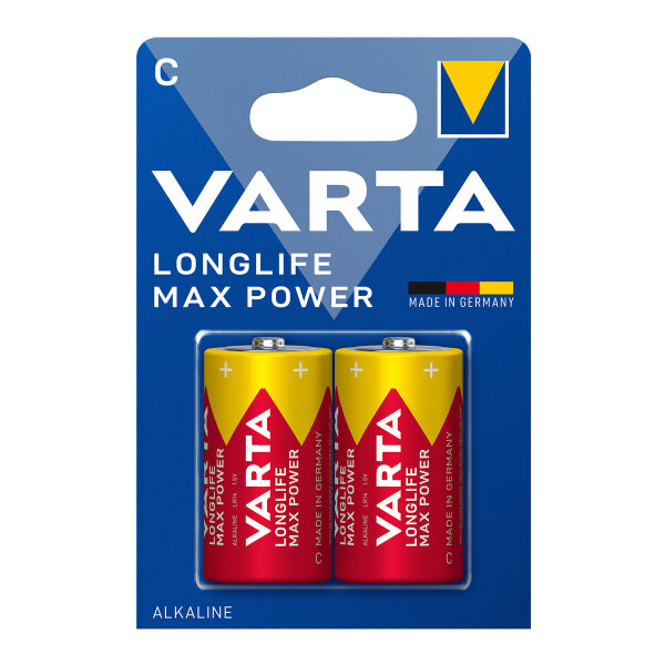 Varta Longlife Batterie Power Baby C/LR14 1.5V 2er Blister