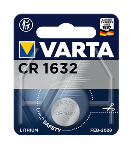 Varta Electronics CR 1632 Knopfzelle