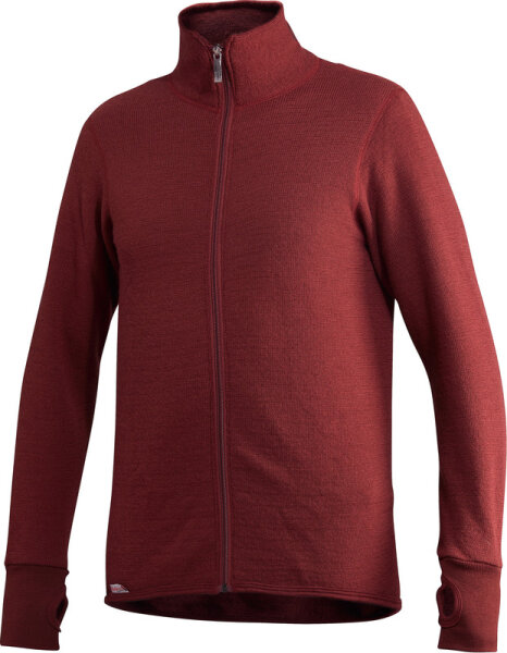 Woolpower Full Zip Jacket 400 rust red M