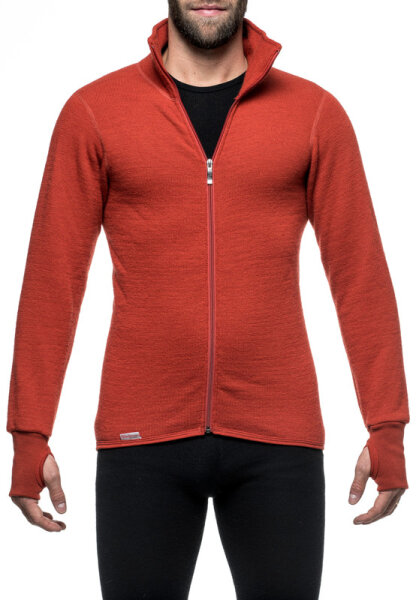 Woolpower Full Zip Jacket 400 autumn red S