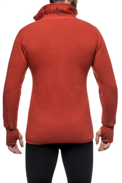 Woolpower Full Zip Jacket 400 autumn red S
