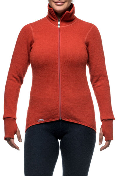 Woolpower Full Zip Jacket 400 autumn red S