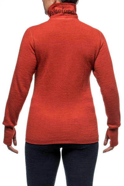 Woolpower Full Zip Jacket 400 autumn red S
